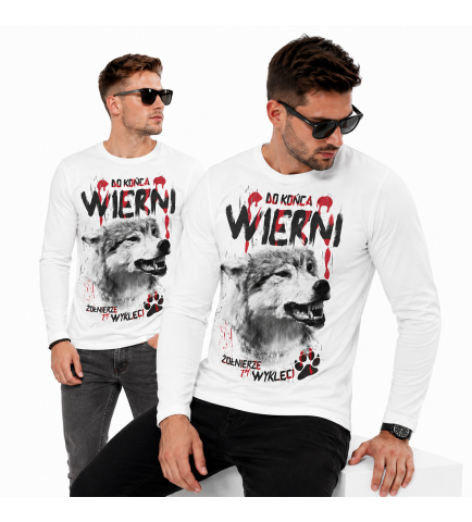LONGSLEEVE PATRIOTYCZNY  DO KOŃCA WIERNI